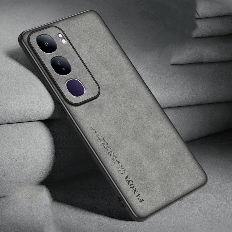 Роскошный силиконовый чехол из овчины для задней панели телефона VIVO Y19S 4G бампер