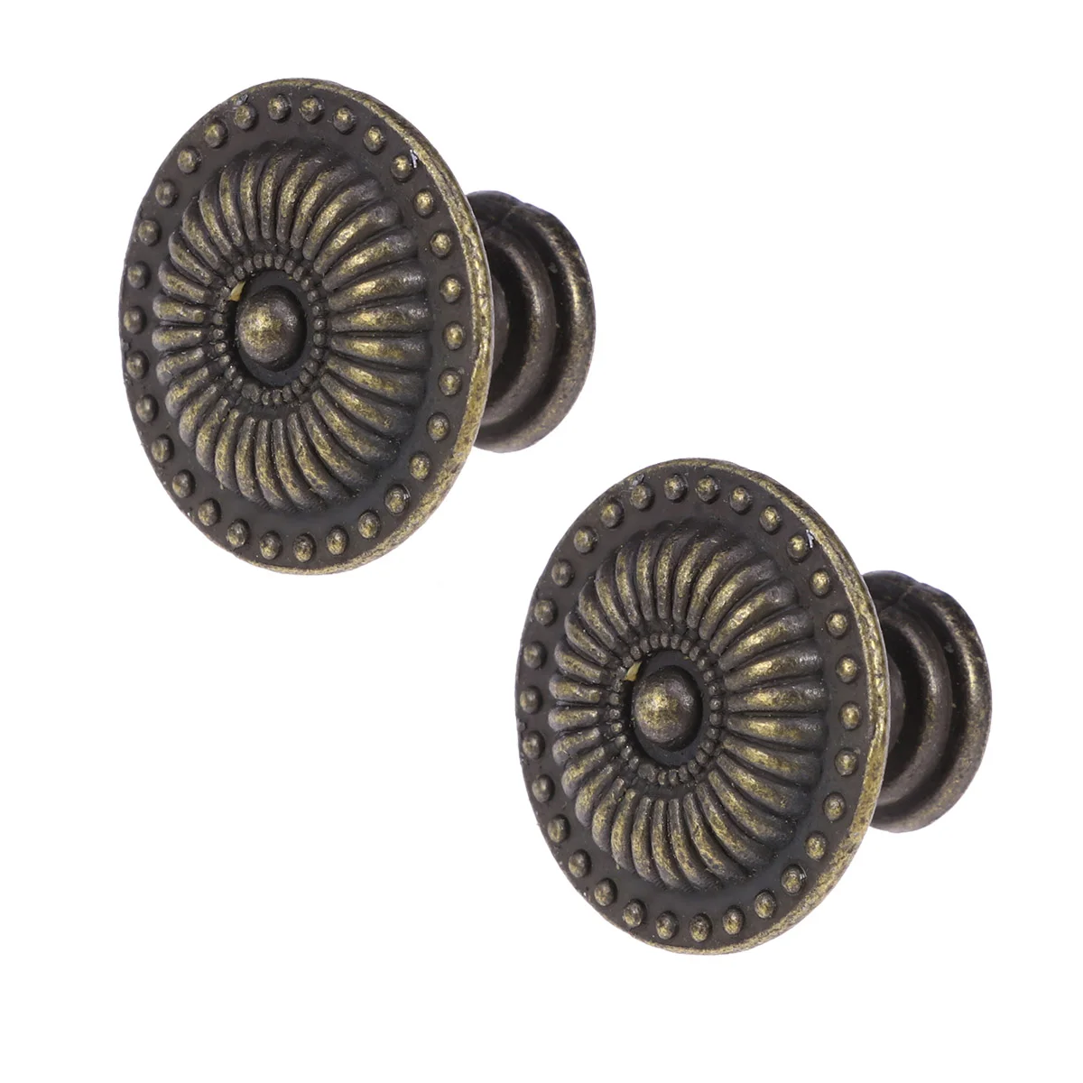 

Knobs Drawer Cabinetvintage Handlesknob Door Kitchen Retro Handle Cupboard Dresserbronze Cabinetsround Nightstandfloral