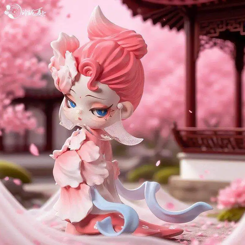 Фото Аутентичная серия DODOSUGAR Linglong Xiayi Shyi Everlasting Regret Song, глухая коробка, настольное украшение, окружающая кукла, подарки №4