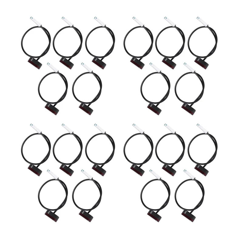 

20Pcs Rear Tail Lamp Stoplight Brake Lights With Line For Xiaomi Mijia M365 M187 Electric Scooter