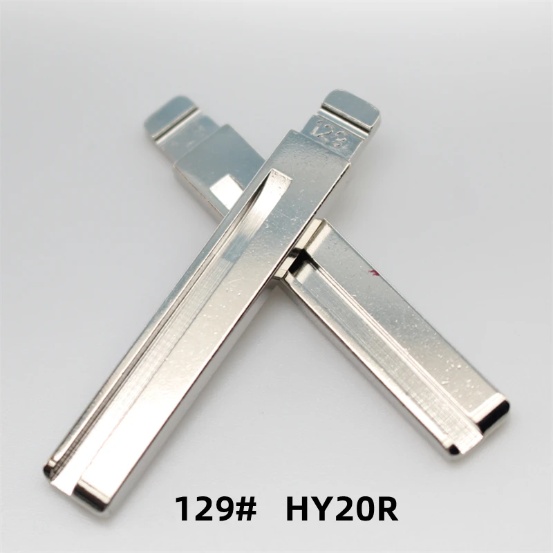 OEM 20 шт. 129 # HY20R металлический пустой необрезанный флип KD лезвие дистанционного