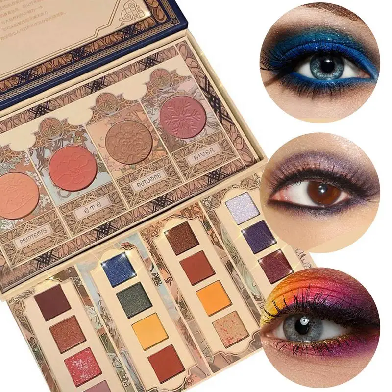 

Eyeshadow Palettes 20 Colors Makeup Pallet Matte Shimmer Metallic Colorful Palette Glitter Makeup Professional Eye Pallets