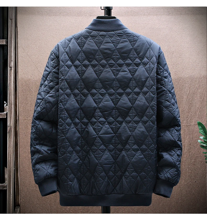 Autumn and Winter Men's Warm Jacket Fashion Casual Cotton Baseball Suit jacket