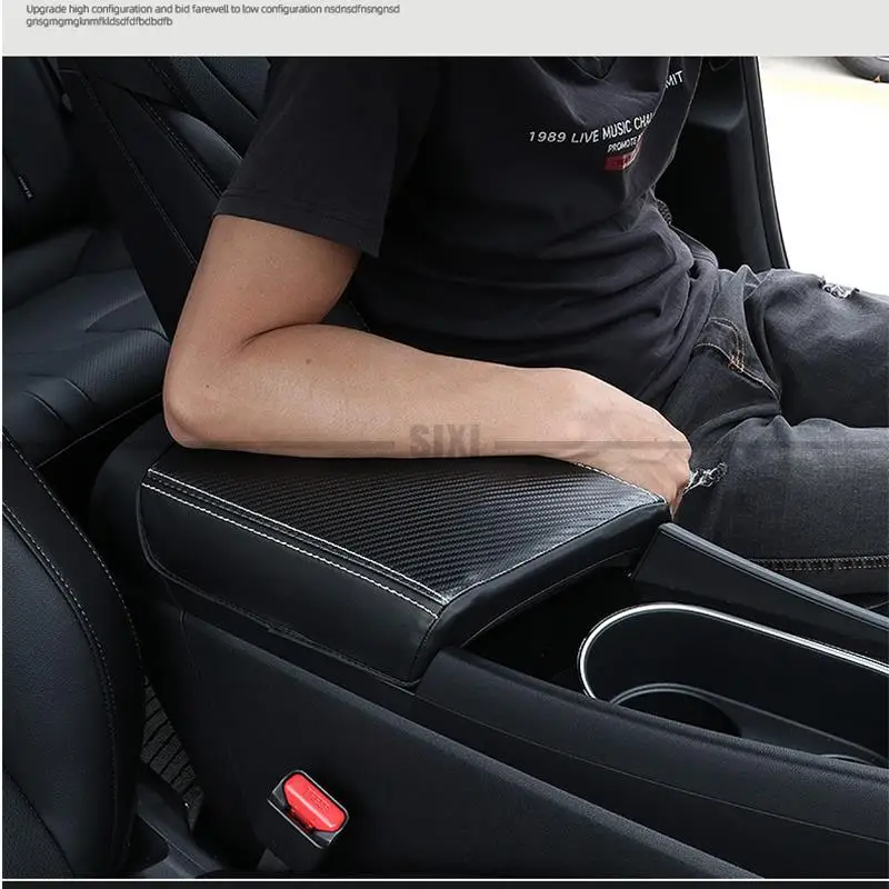 

for Hyundai Elantra Avante CN7 2021 armrest box cover interior leather modification central armrest box anti-dirty