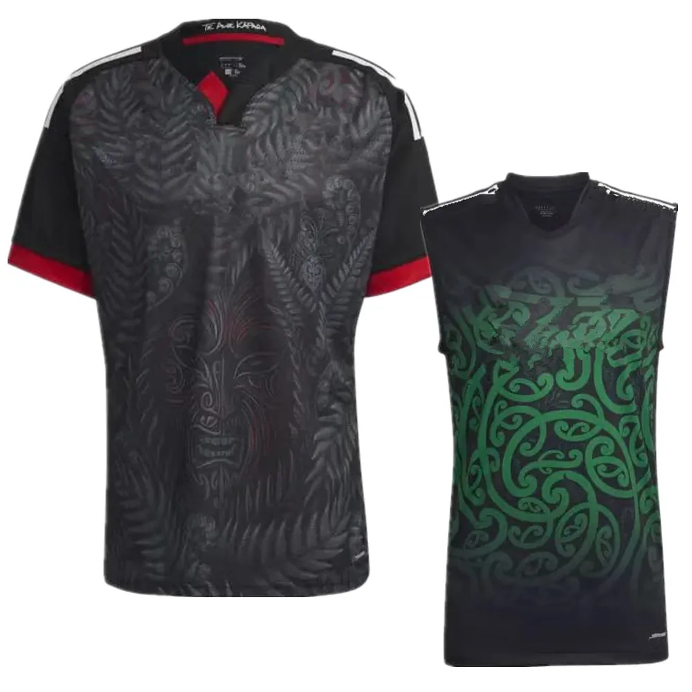 

2023 NEW ZEALAND Maori rugby jersey Training clothes singlet rugby shirt vest Custom name and number
