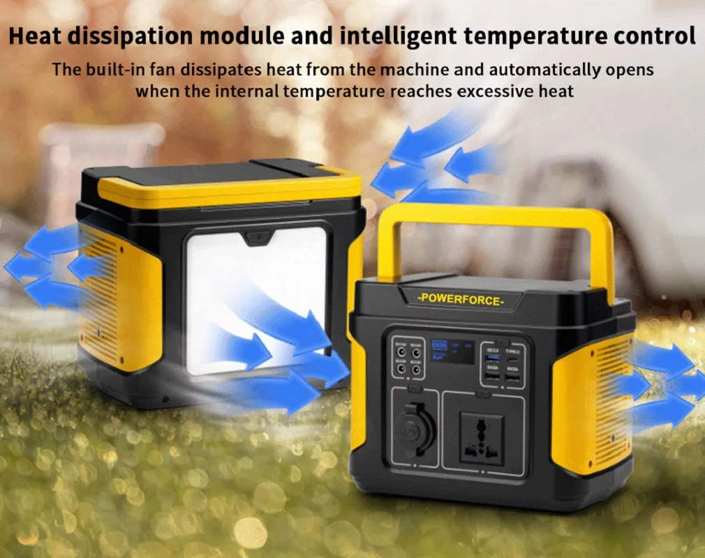 POWERFORCE электростанция 300 Вт LiFeP04 экстренное резервное копирование генератор