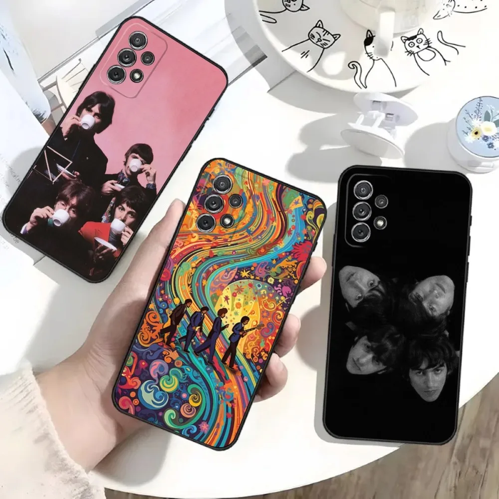 Band T-The-B-BeatlesS-S Phone Case For Samsung S25 S24 S21 S22 S23 S30 Ultra S20 Plus Fe Lite Note 10 Black Soft Shell