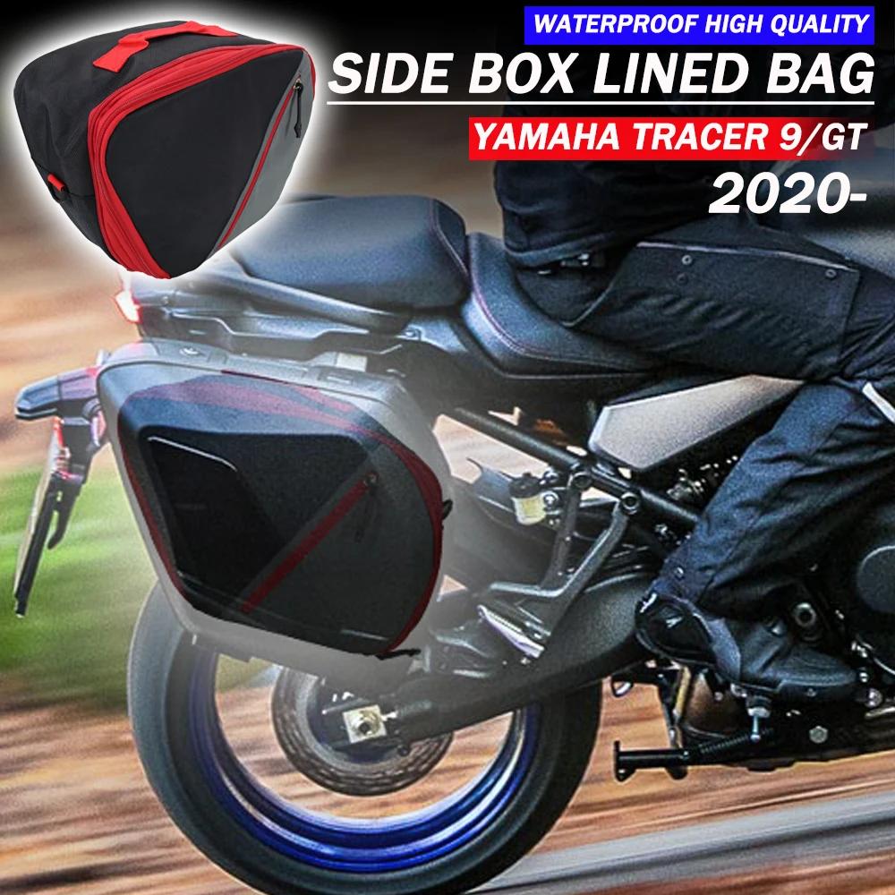 

For Yamaha Tracer 9 GT Tracer 9 GT Tracer 900 Red New Motorcycle Accessories Luggage Bags Black Expandable Inner Bags 2020-2022