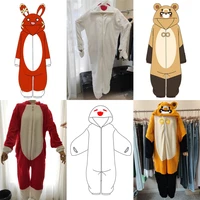 genshin impact amber rabbit baron bunny guoba ghost cosplay costume kigurumi adult unisex pajamas jumpsuit sleepwear onesies