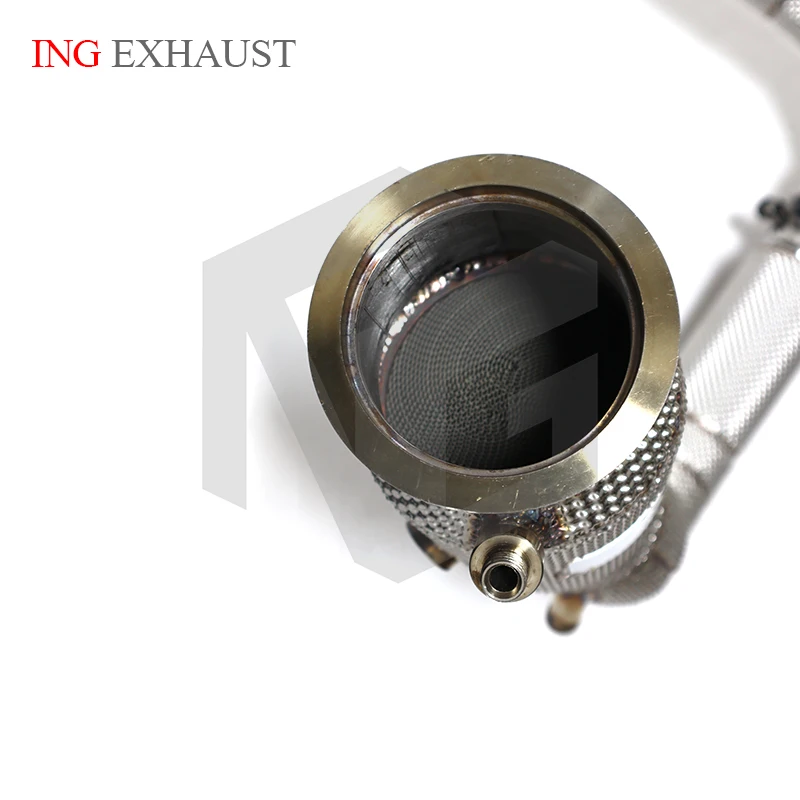 Труба выхлопной трубы ING Performance Cat ss304 труба насадки для Porsche 718 2 5 t 18up CAYMAN GTS сопло