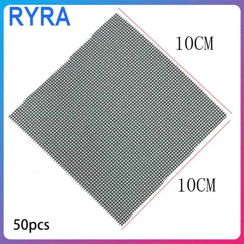 

Flowerpot Bottom Hole Gasket Mesh Soil Flowerpot Mesh Mat Leak-proof Pot Bottom Gasket Flower Pot Mat Square