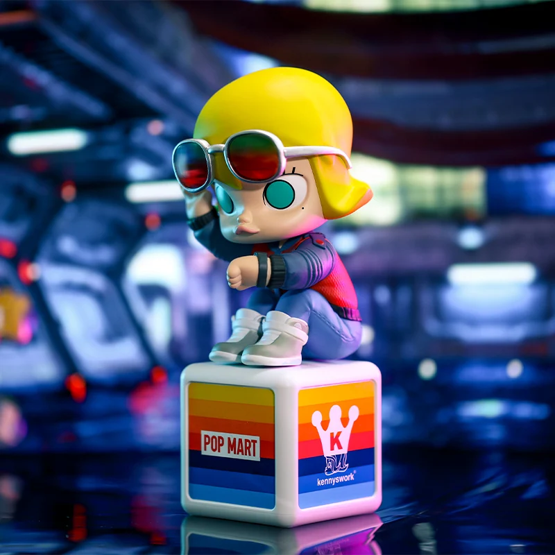 

55TOYS Molly Back To The Future Figurine Cute Action Kawaii Animal Toy Figures Doll Birthday Gift Kid