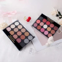 eye shadow plate niche portable fine texture 15 colors makeup glitter eyeshadow palette for daily life