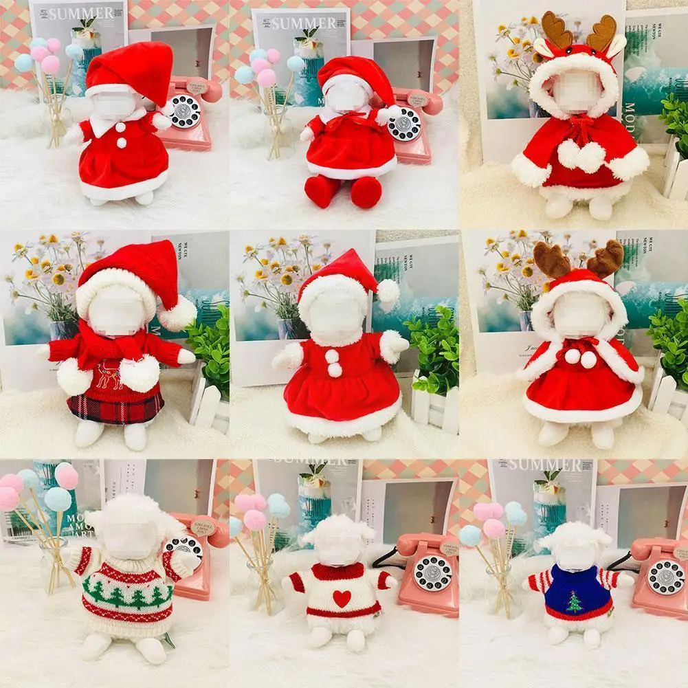 

Toy Accessories Plush Soft Plush Toy Clothes And 17cm Doll Toy Clothes Creative Birthday Gift For Girl Children DIY Kawaii J6U2