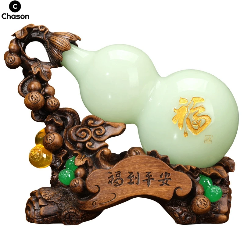 

Feng Shui Good Fortune Toad Horse Elephant Figurine Statue Gold Tree Desk Bookshelf Wine Cabinet Ornament Living Room Decoration