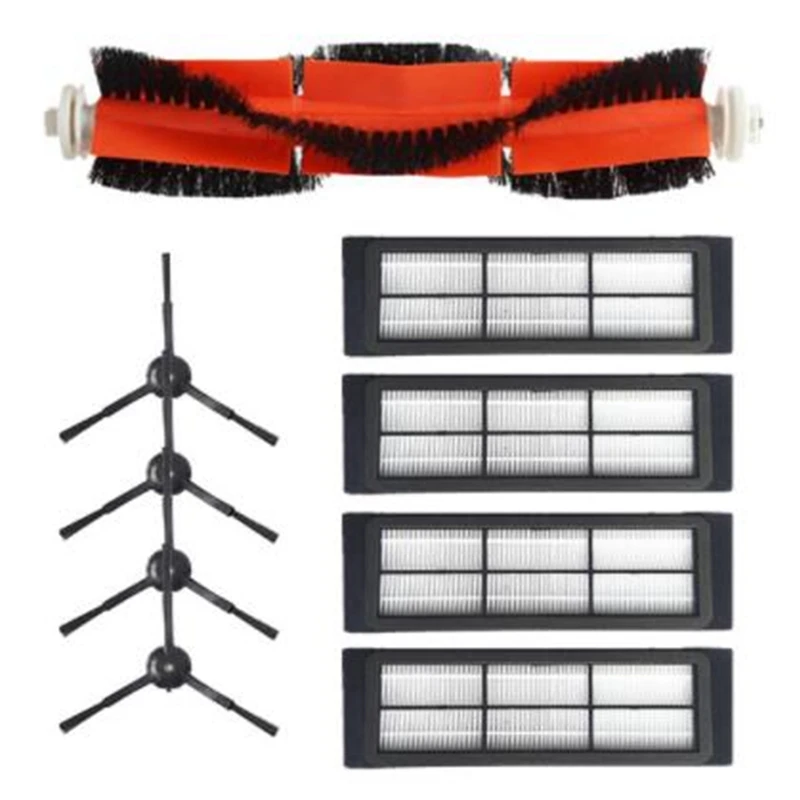 

Side Brush Filter Is Suitable For Roborock S50 S51 S55 MI Robot Vacuum Cleaner Brush Cover Sweeping Robot Accessories