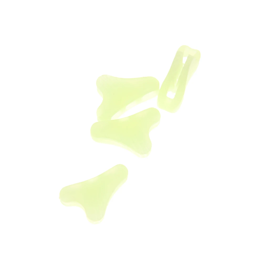 

Светящийся в темноте пластиковый треугольный затягивающий шнур для кемпинга