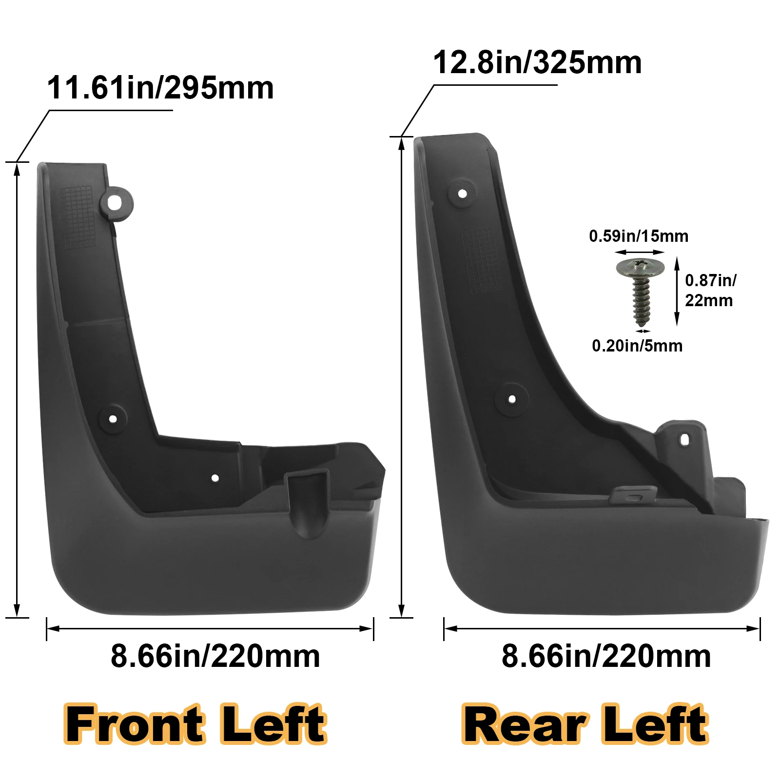 Для BMW X5 M Sport G05 2019-2024 брызговики 30i 40i 50i xDrive M50i автоматические колеса крылья