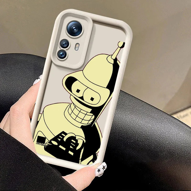 Милый чехол Amine F-Futurama для телефона Xiaomi 11 12 13 Lite 12T 13T 14T Pro Redmi A1 A2 Plus A3 9A 9C 9T 10C 12C 13C 5G 14C