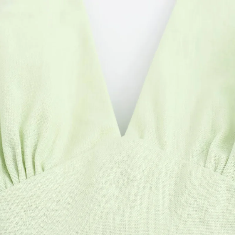 Женский модный однотонный топ Koekop с завязкой на шее винтажный женский шикарный