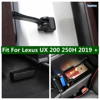 central control storage box phone tray door check arm stop cover under seat ac air vent trim for lexus ux 200 250h 2019 2022