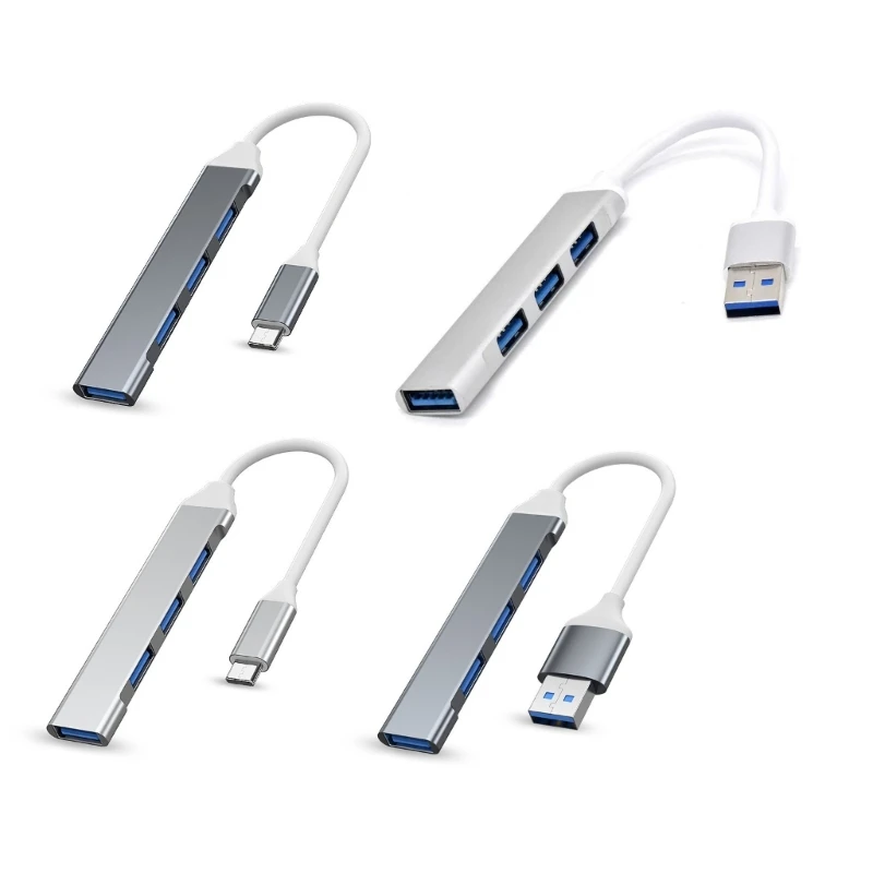 

Док-станция 4 в 1, USB 3,0, 2,0, 4 порта, 5 Гбит/с