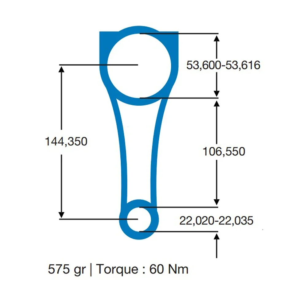 N20B20A 2.0 Комплект коленчатого вала двигателя шатунов и главных подшипников