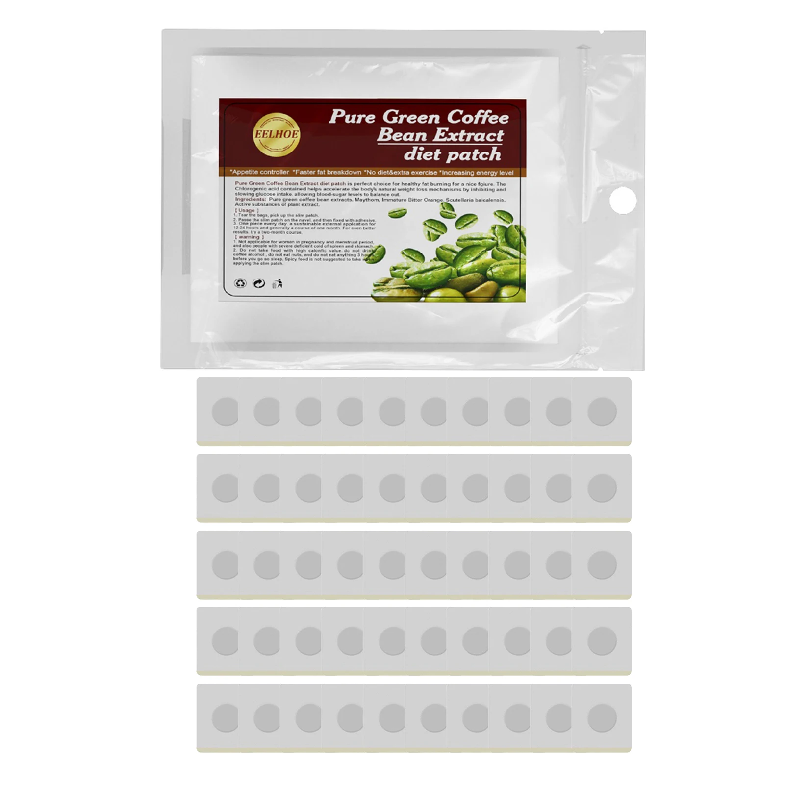 

30 Days Mugwort Navel Sticker Natural Herbs Navel Sticker Effective Slimming Belly Pellet Sleep Better