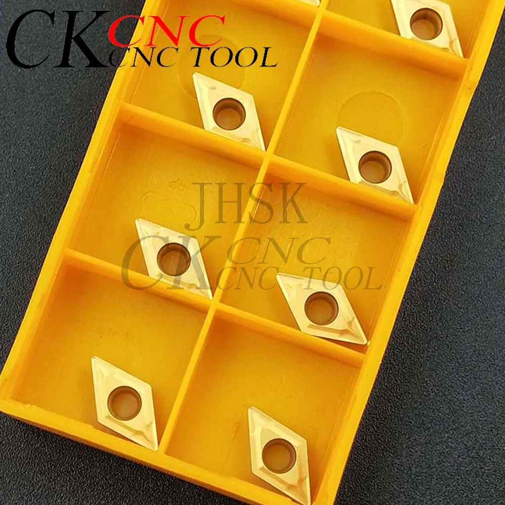 

10 шт. DCMT070204 US735 DCMT070204 UE6020 DCMT 070204 карбидные вставки токарные инструменты ЧПУ внутренний резак токарный станок лезвие для стали