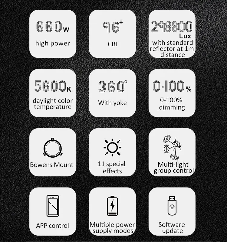 COOLCAM 600D ультра яркая 600w 5600K дневная Фотография Студия фотография