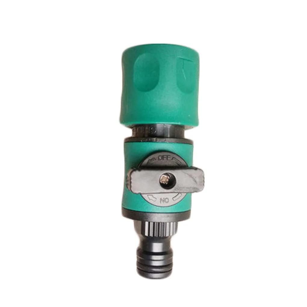 

Valve Quick Nipple Hose Connector Garden Watering Agricultural Irrigation Plastic Shut Off Valve Pipe Adapter