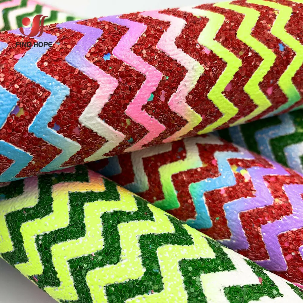 Кожаная Круглая Блестящая Искусственная Ткань С Градиентом Для Шитья Сверкающие