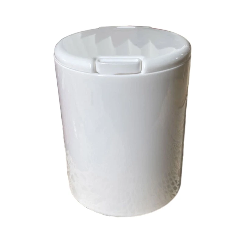 

Button Desktop Storage Box with Lid Cute Jewlery Organizer Sundries Container