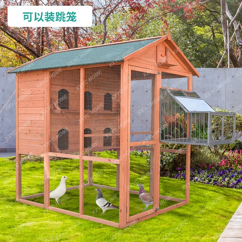 Уличная клетка для голубей домик птиц мясо гоночный голуб твердая древесина
