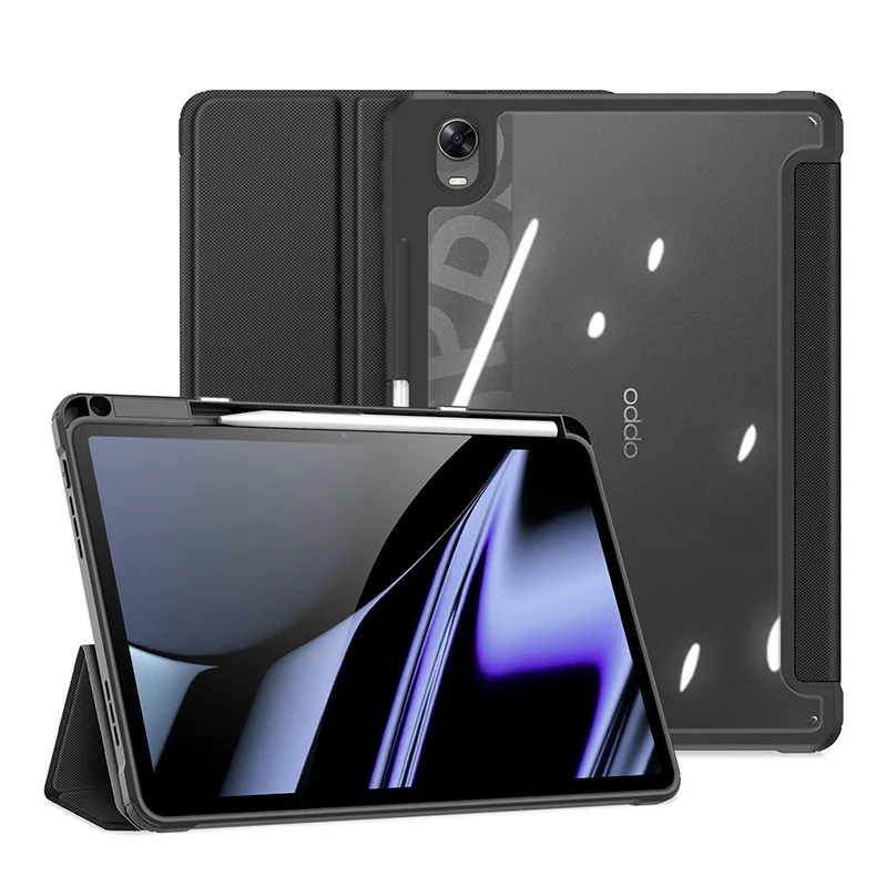 

For 2022 OPPO Pad Case Magnetic Smart Cover Auto Wake Up Pc Leather 11 Inch Protective Shell 2022 New Oppopad Case