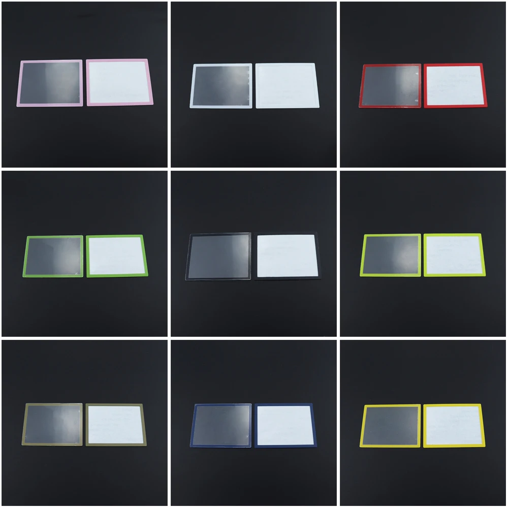 

10 комплектов, верхняя крышка ЖК-экрана и нижняя рамка, пластиковая крышка, замена для DS Lite, для зеркальных пластиковых линз