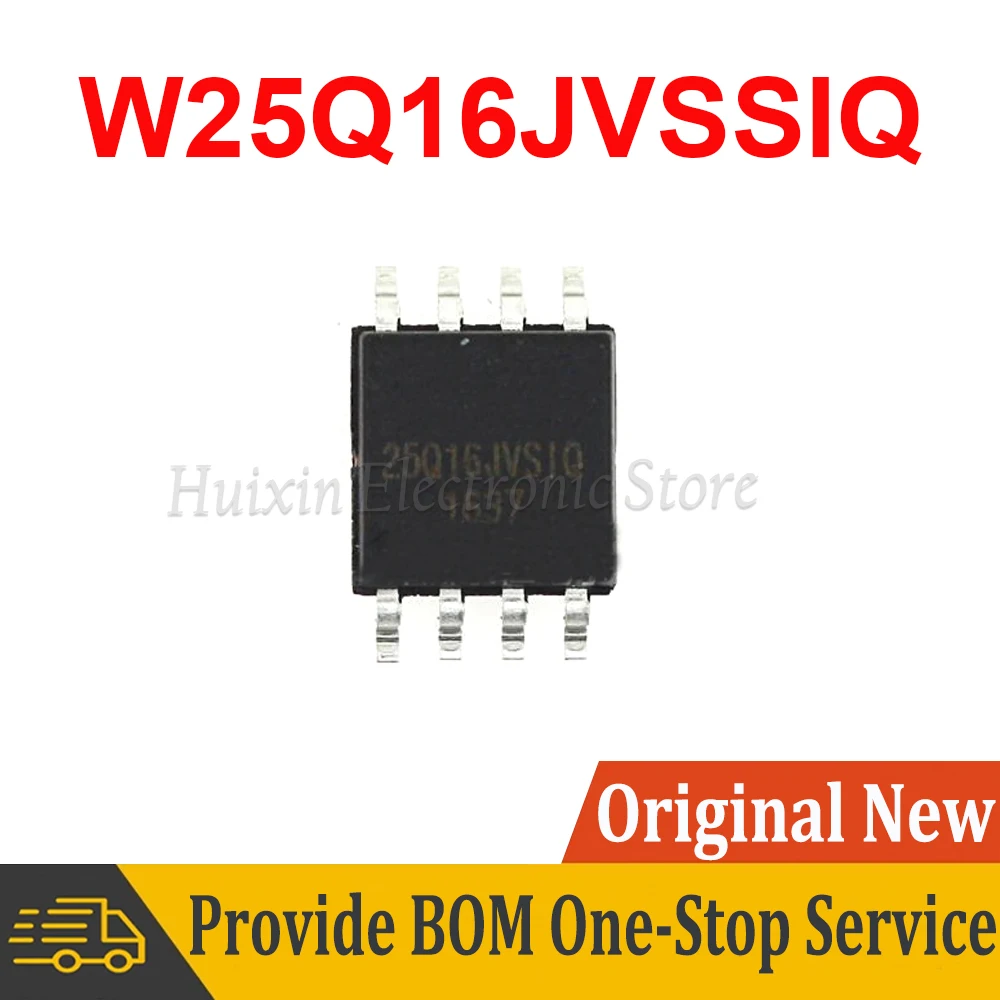 Новый и оригинальный чипсет IC W25Q16JVSSIQ 25Q16 W25Q16BVSSIG W25Q16 SOP-8 SOP SMD, 5 шт.