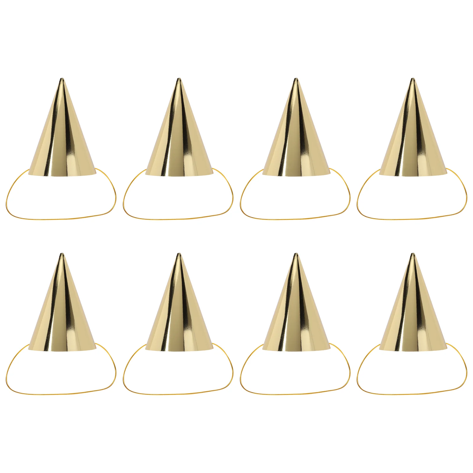 

8pcs Adorable Children Birthday Hats Birthday Party Favors Hair Accessories