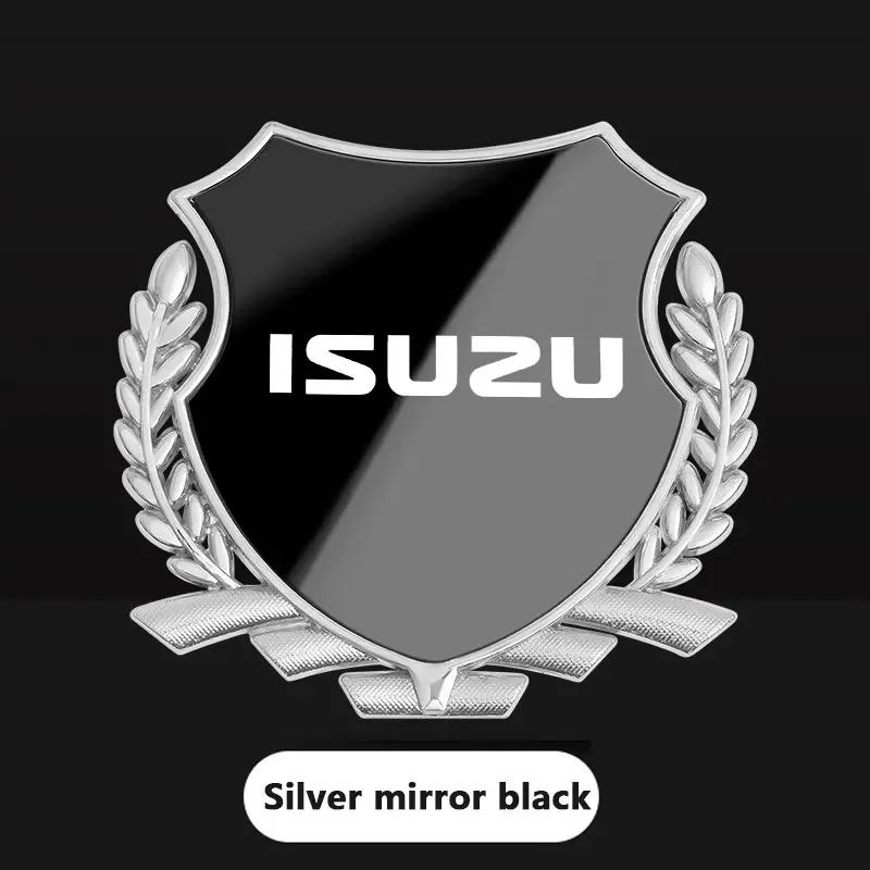 

3D металлический багажник автомобиля, боковая эмблема, значок, наклейка, наклейка с логотипом для Isuzu D-MAX, аксессуары для спортивных автомобилей