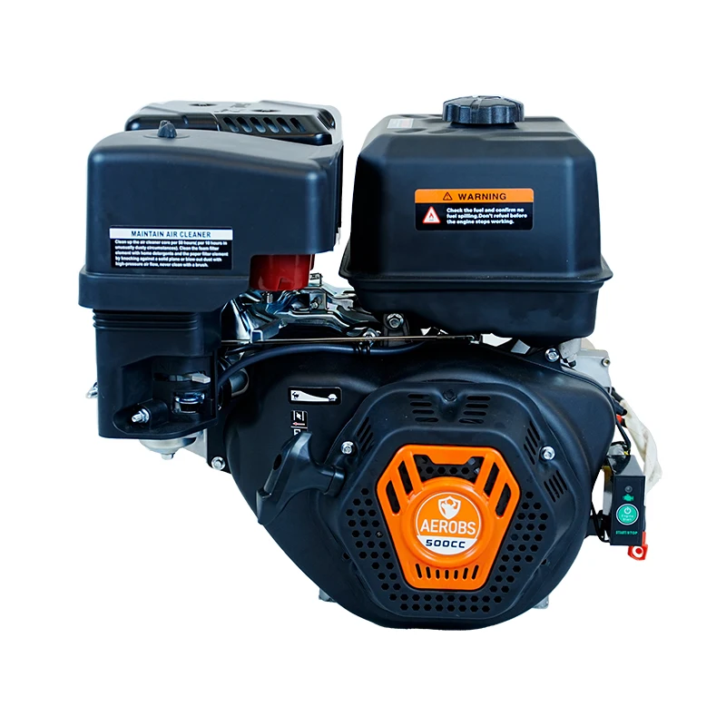 Фото BS500X 30HP 500CC 194F Одноцилиндровый бензиновый двигатель с воздушным охлаждением, откатный запуск, простота в эксплуатации, стандарт экипиcji евро 5, №3