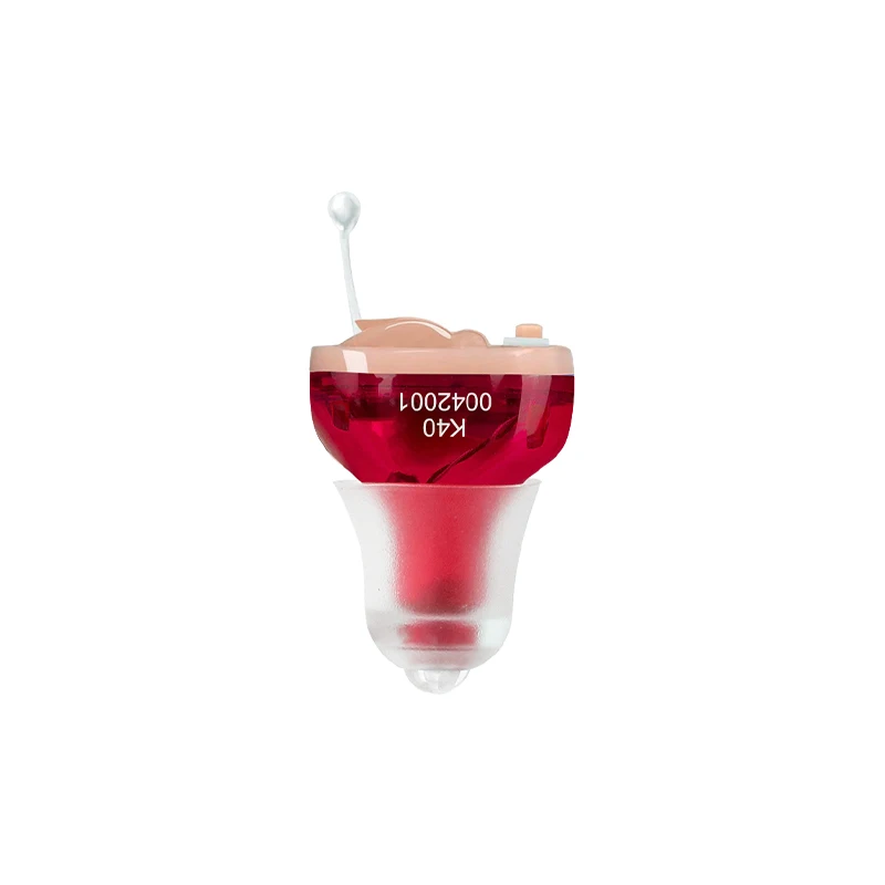 SE41 4-канальный цифровой мини-слуховой аппарат CIC для пожилых батарей невидимый