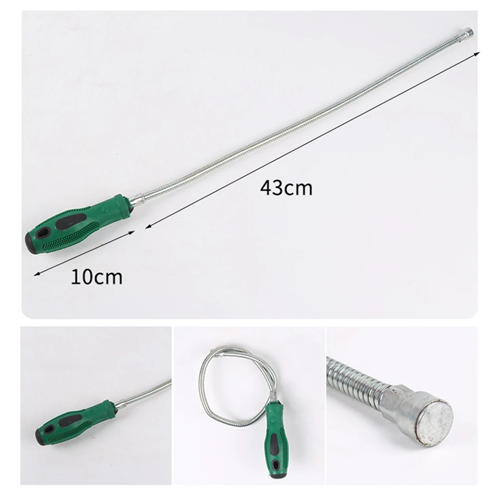 

Magnetic Telescoping Pickup Tool Flexible Long Distance Spring Magnet Gripper For Renovation Repairing Hand Manual Tools