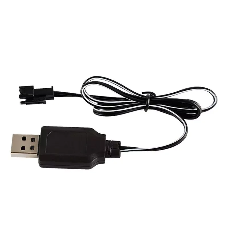 

Charging Cable Battery USB Charger Ni-Cd Ni-MH Batteries Pack SM-2P Plug Adapter 4.8V 250mA Output Toys Car