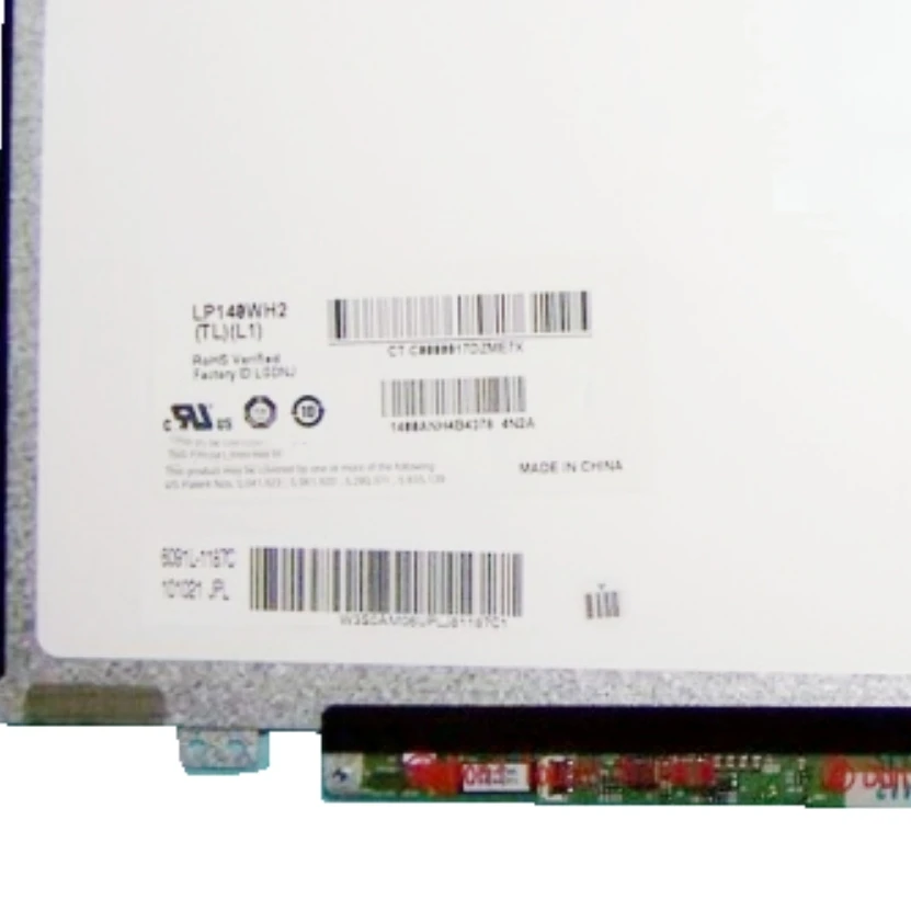 LP140WH2-TLL1 LP140WH2 TLL1 14 0 дюймовый панельный дисплей LCDseek 40 контактов EDP 1366 × 768 ЖК-экран