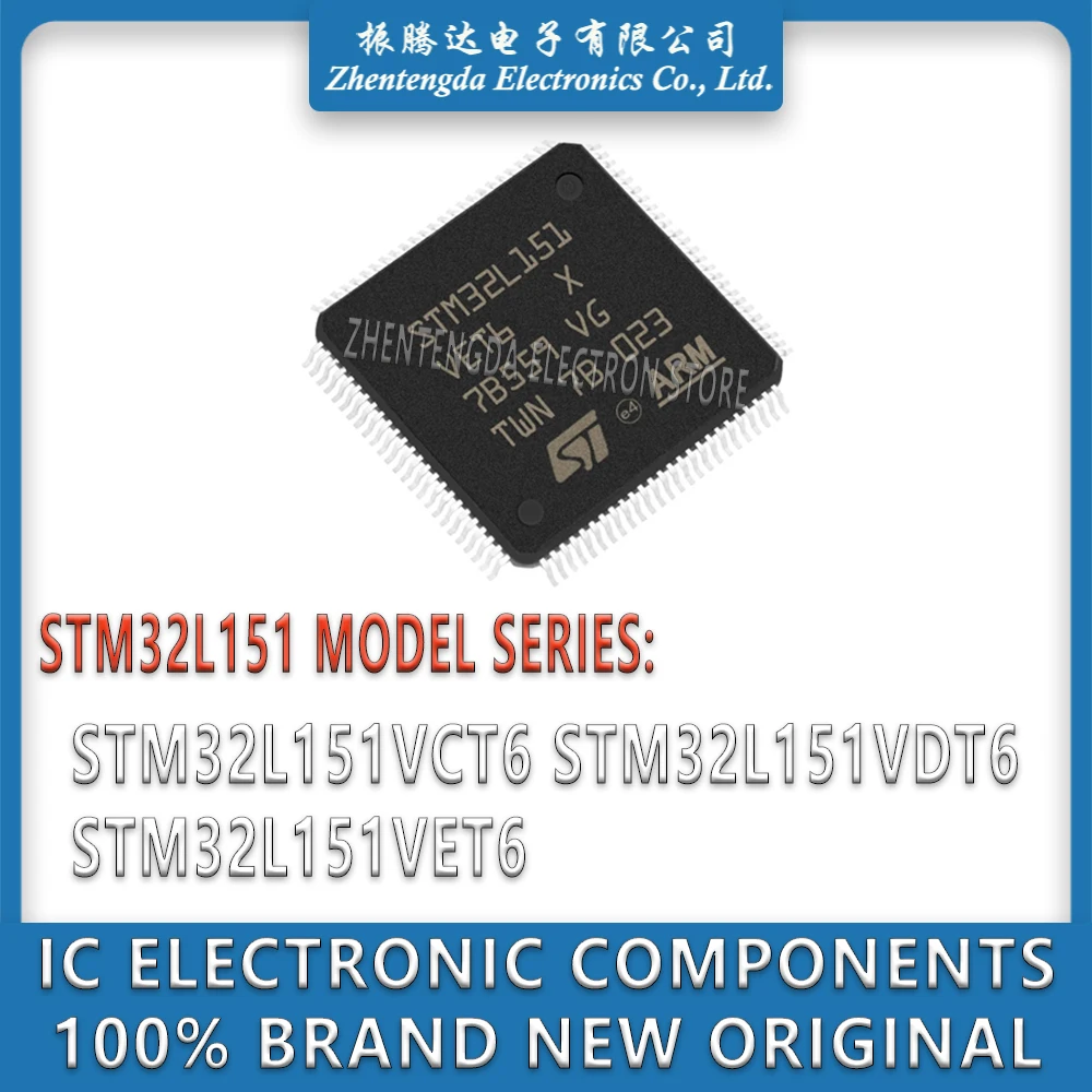 STM32L151VCT6 STM32L151VDT6 STM32L151VET6 STM32L151VC STM32L151VD STM32L151VE STM32L151 STM32L STM32 STM IC MCU Chip LQFP-100