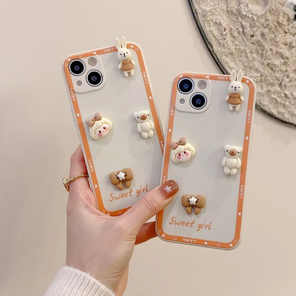 

Picture Frame Painting Paste Doll Phone Case For iphone 11ProMax 11 12Pro 12 13ProMax 13Pro 13 XS X XR XSMAX 7 8Plus Soft Shell