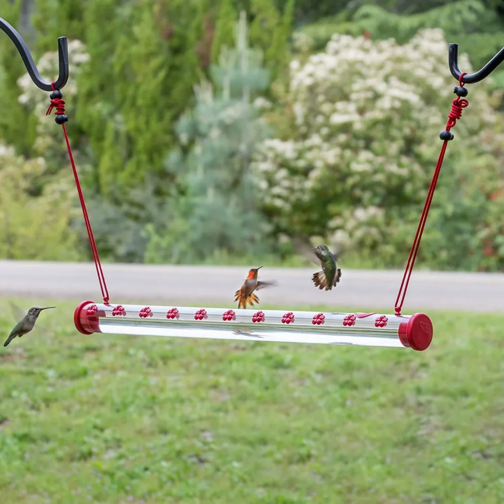 

Hummingbird Feeder Garden Bird Feeder Foldable Bird Feeding Tool with Hanging Pet Accessories Pet Bird Feeder Outdoor Supplies