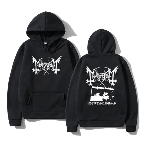 Mayhem Deathcrush Album Graphic Hoodie