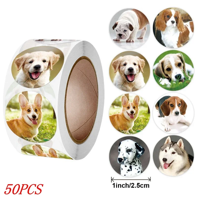 

Детские наклейки с собачками