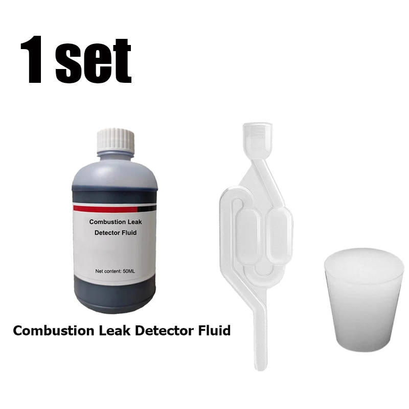 

1set Combustion Leak Detector Antifreeze & Coolant Tester Automotive Antifreeze Tester Homebrew Bubble Airlock S-Shape Airlocks